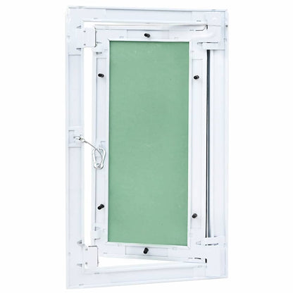 vidaXL Access Panel Green and Silver 30 x 45 cm