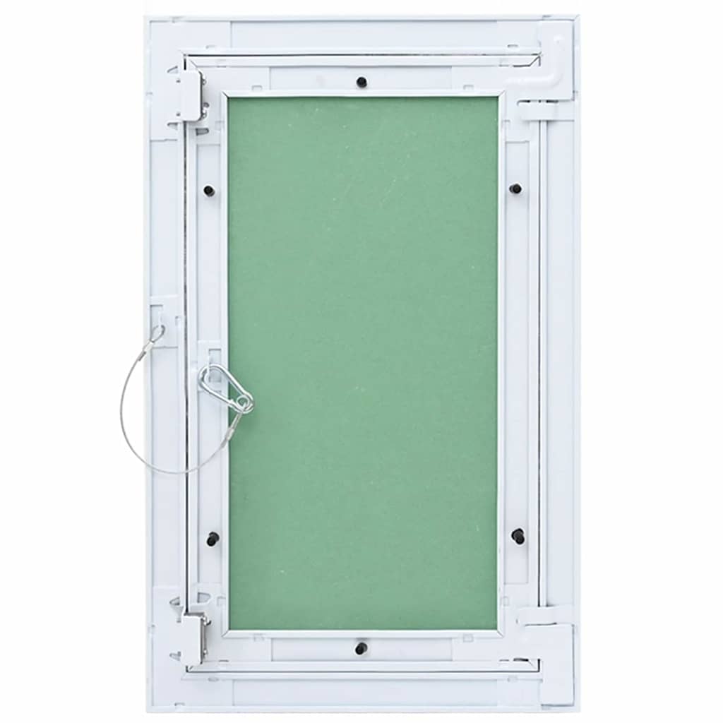 vidaXL Access Panel Green and Silver 30 x 45 cm