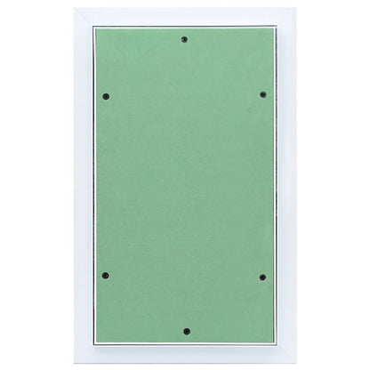 vidaXL Access Panel Green and Silver 30 x 45 cm