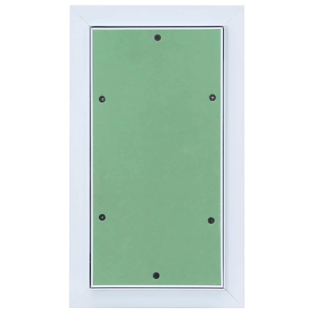 vidaXL Access Panel Green and Silver 30 x 55 cm