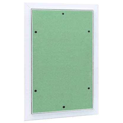 vidaXL Access Panel Green and Silver 35 x 45 cm