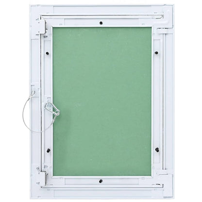 vidaXL Access Panel Green and Silver 35 x 45 cm
