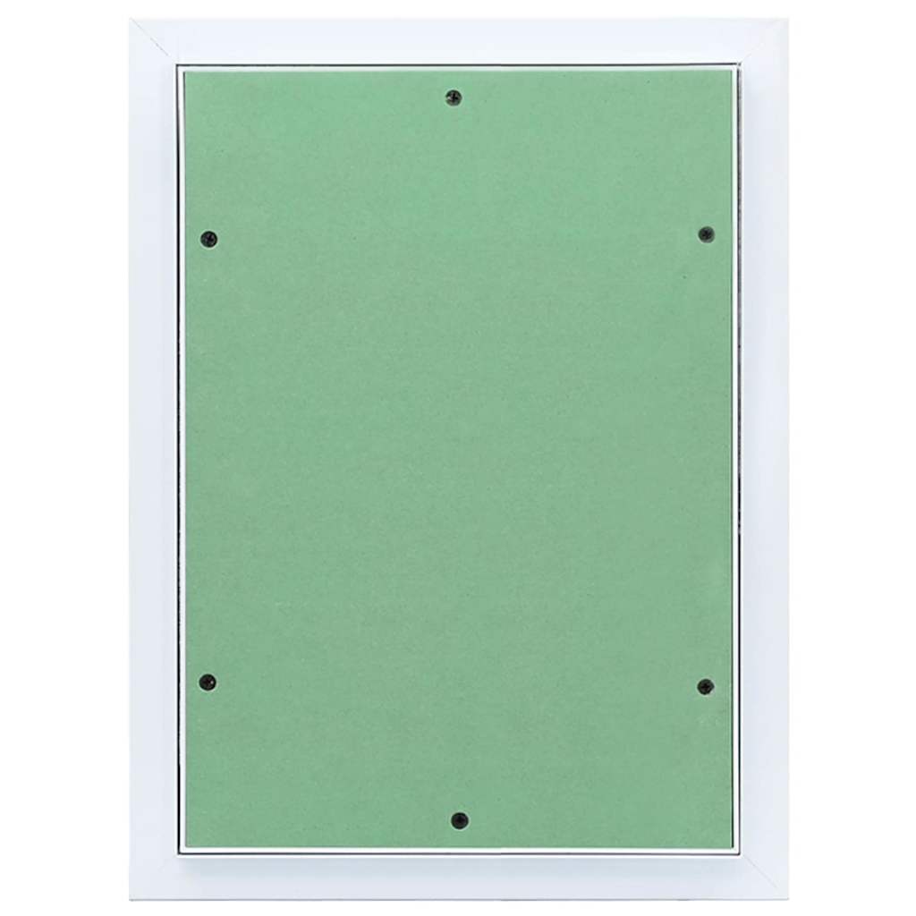 vidaXL Access Panel Green and Silver 35 x 45 cm