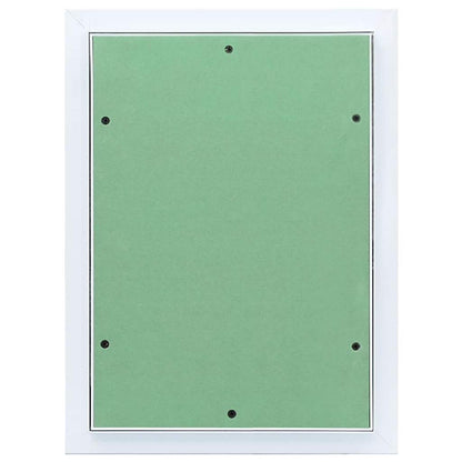 vidaXL Access Panel Green and Silver 35 x 45 cm