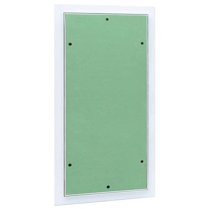 vidaXL Access Panel Green and Silver 35 x 55 cm