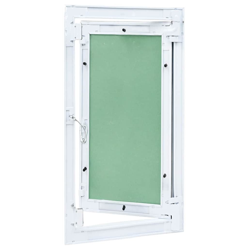 vidaXL Access Panel Green and Silver 35 x 55 cm