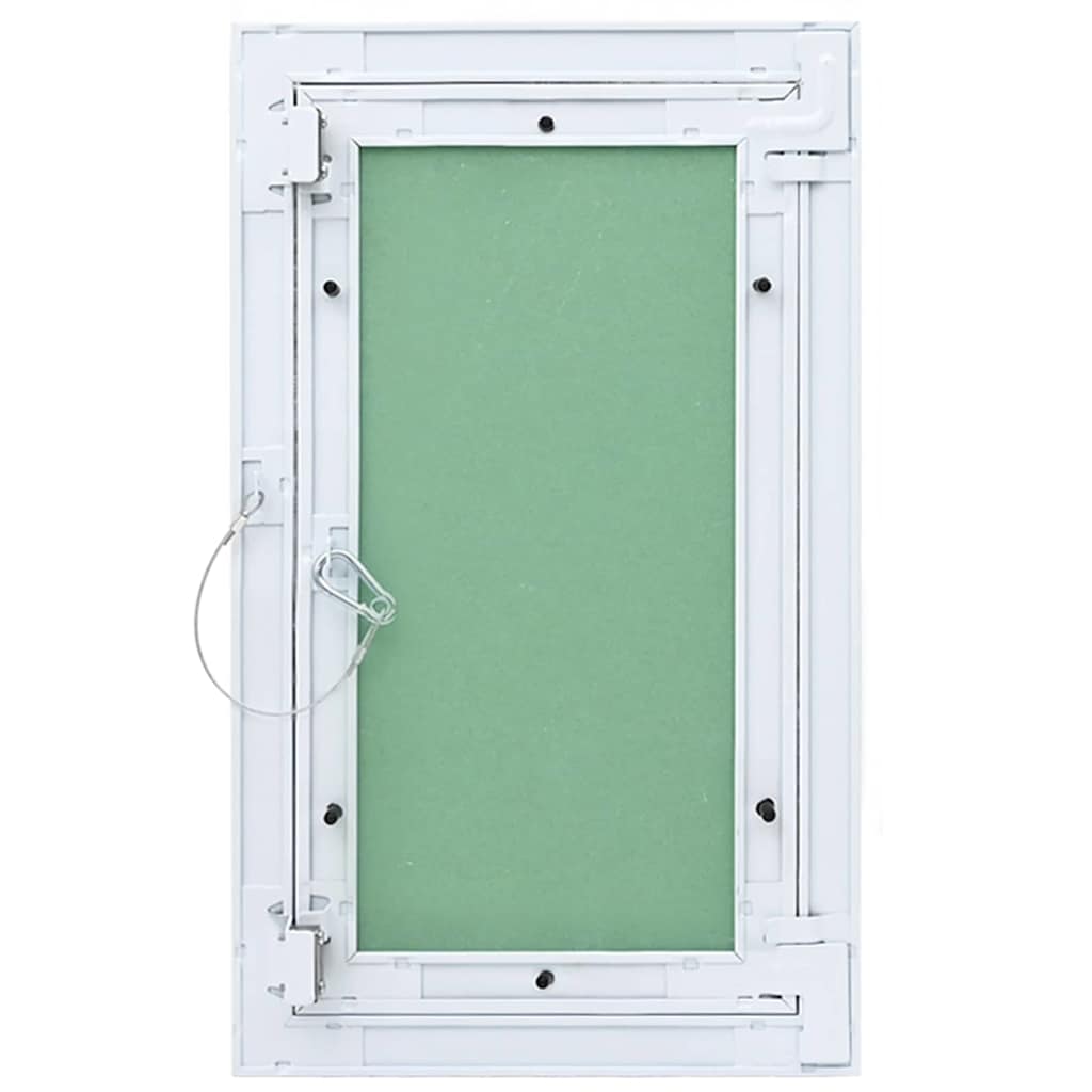 vidaXL Access Panel Green and Silver 35 x 55 cm