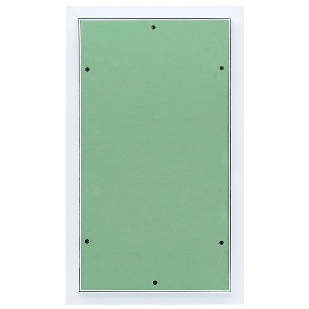 vidaXL Access Panel Green and Silver 35 x 55 cm