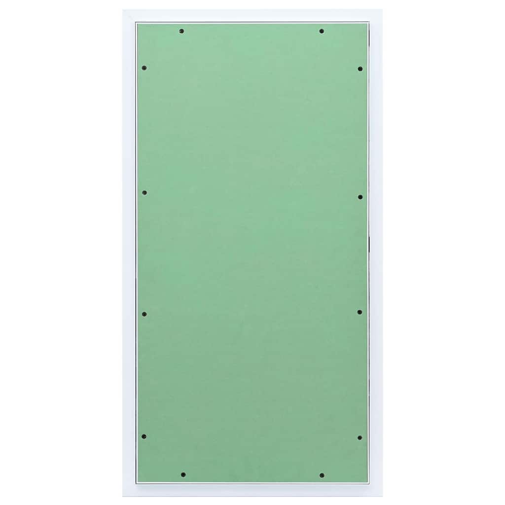 vidaXL Access Panel Green and Silver 45 x 85 cm