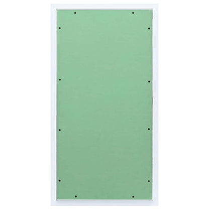 vidaXL Access Panel Green and Silver 45 x 85 cm