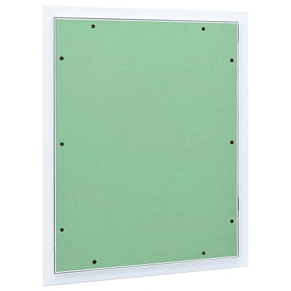vidaXL Access Panel Green and Silver 55 x 65 cm