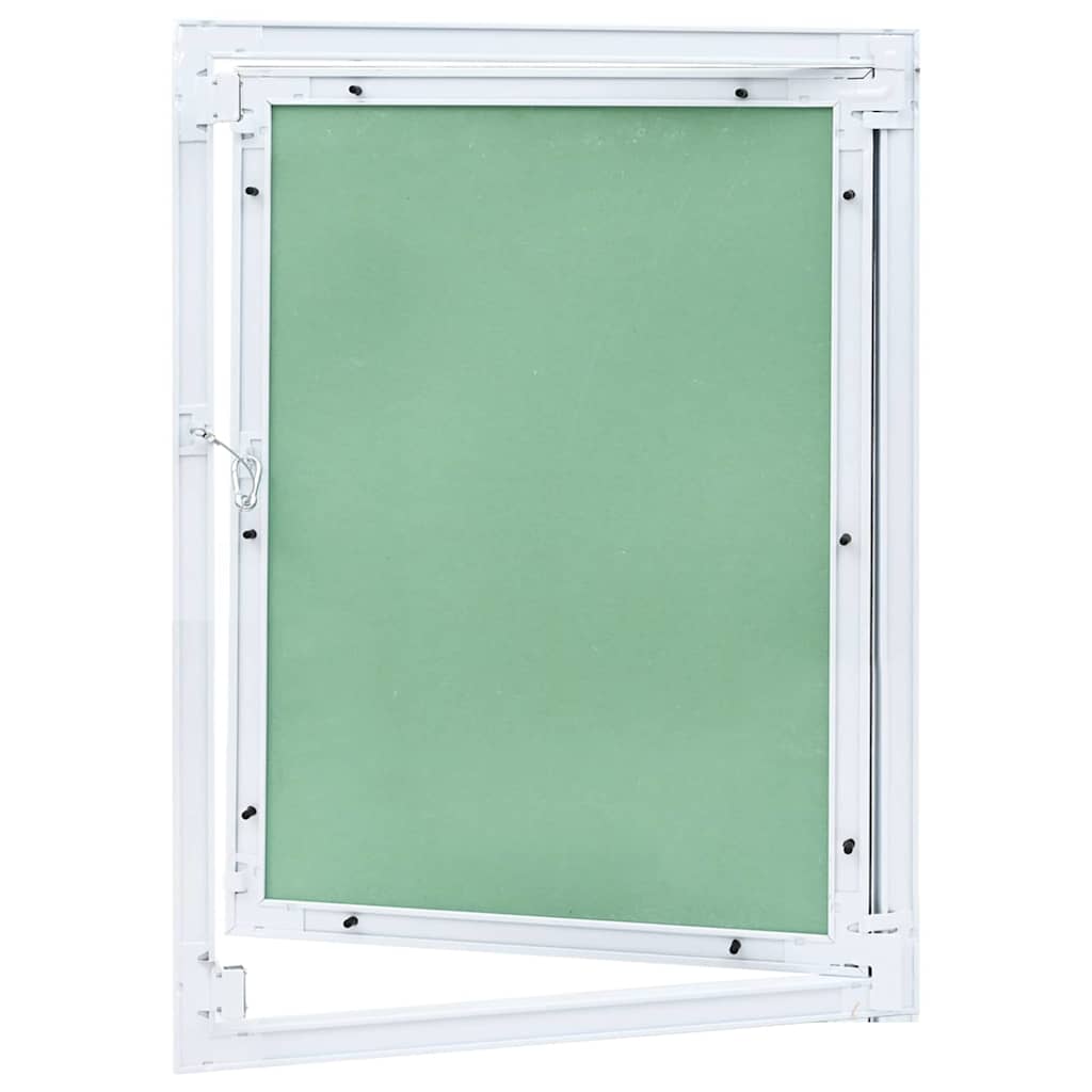 vidaXL Access Panel Green and Silver 55 x 65 cm