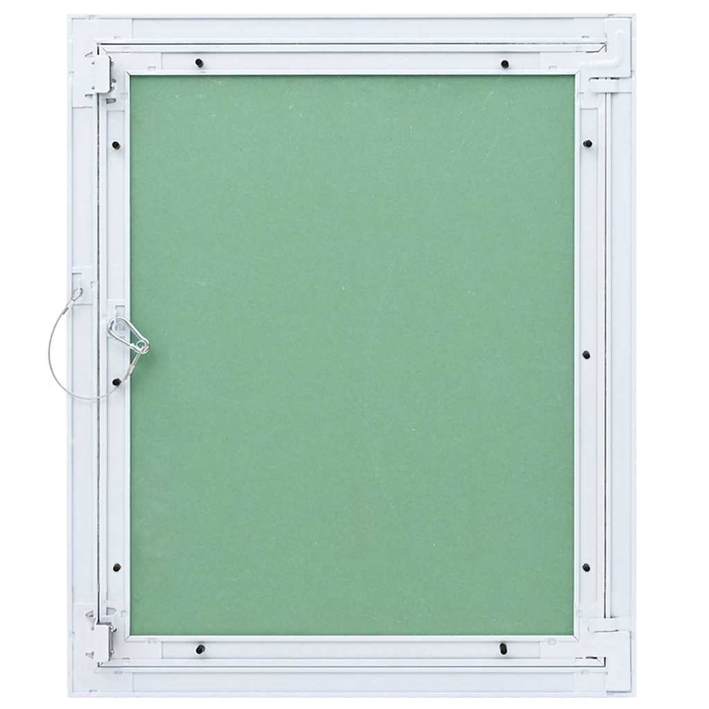 vidaXL Access Panel Green and Silver 55 x 65 cm