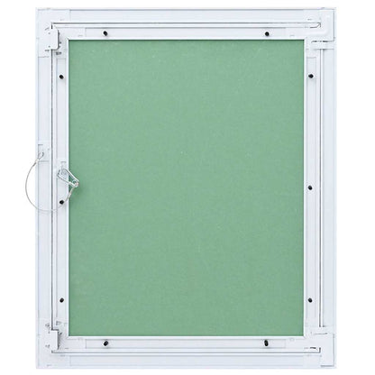 vidaXL Access Panel Green and Silver 55 x 65 cm