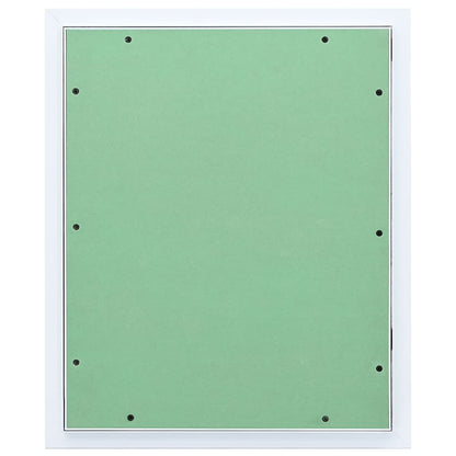 vidaXL Access Panel Green and Silver 55 x 65 cm