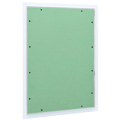vidaXL Access Panel Green and Silver 55 x 75 cm