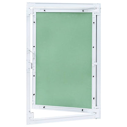 vidaXL Access Panel Green and Silver 55 x 75 cm