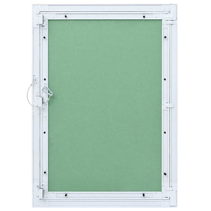 vidaXL Access Panel Green and Silver 55 x 75 cm