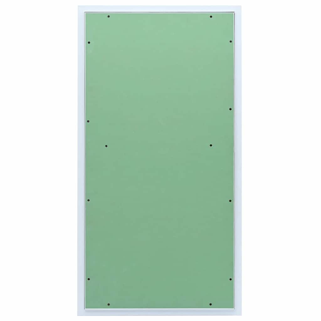 vidaXL Access Panel Green and Silver 55 x 105 cm