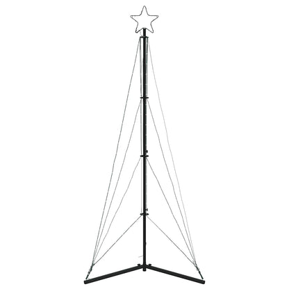 vidaXL LED Christmas Tree 363 LEDs Cold White 182 cm