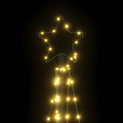 vidaXL LED Christmas Tree 339 LEDs Warm White 187 cm