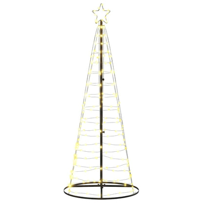 vidaXL LED Christmas Tree 200 LEDs Warm White 180 cm