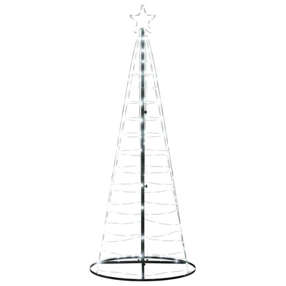vidaXL LED Christmas Tree 200 LEDs Cold White 180 cm