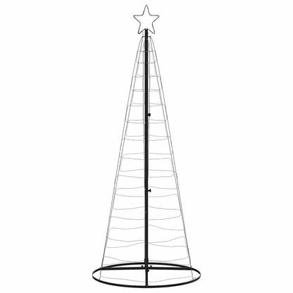 vidaXL LED Christmas Tree 200 LEDs Cold White 180 cm