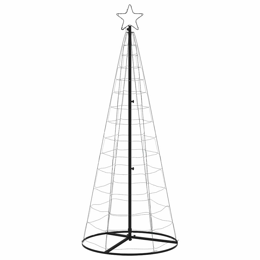 vidaXL LED Christmas Tree 200 LEDs Cold White 180 cm