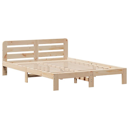 vidaXL Bed Frame without Mattress 120x200 cm Solid Wood Pine