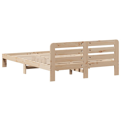 vidaXL Bed Frame without Mattress 120x200 cm Solid Wood Pine