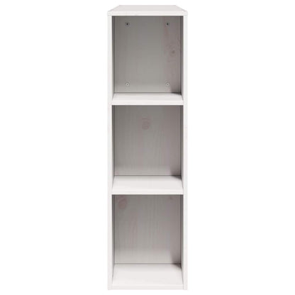 vidaXL Headboard with Storage White 160 cm Solid Wood Pine