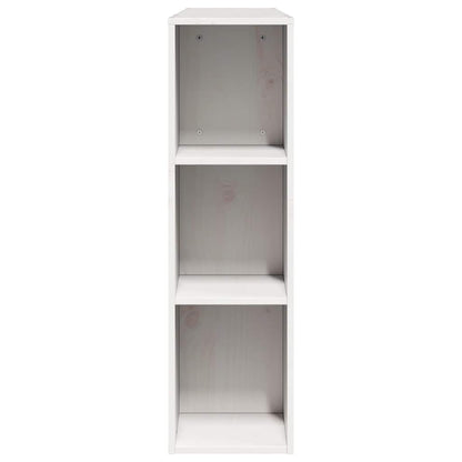 vidaXL Headboard with Storage White 150 cm Solid Wood Pine