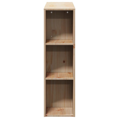 vidaXL Headboard with Storage 75 cm Solid Wood Pine