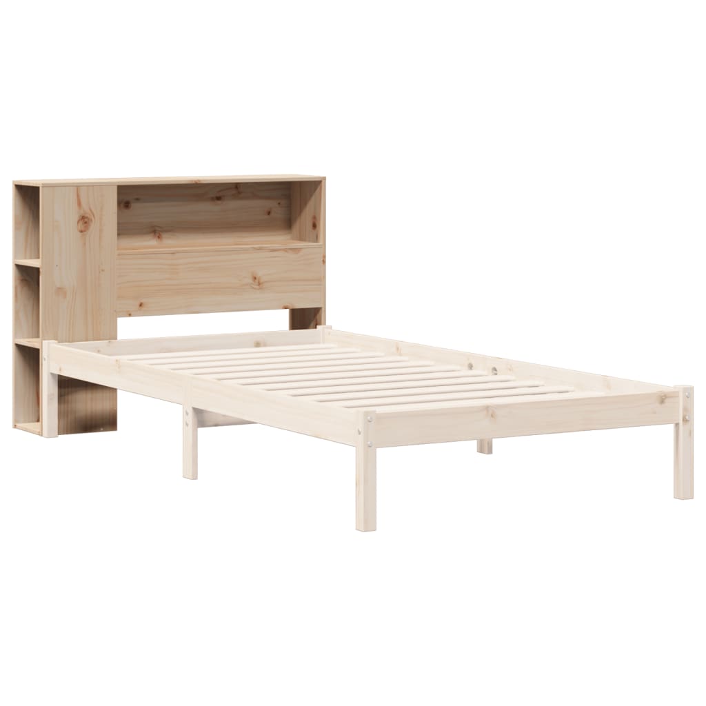 vidaXL Headboard with Storage 75 cm Solid Wood Pine