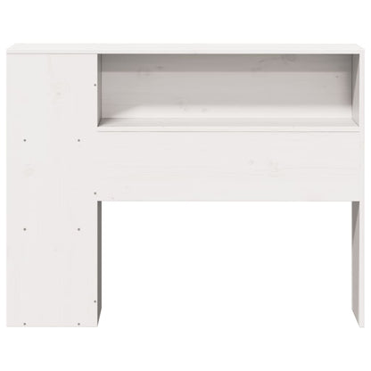 vidaXL Headboard with Storage White 75 cm Solid Wood Pine