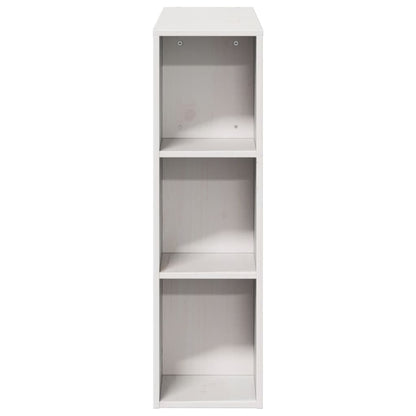 vidaXL Headboard with Storage White 75 cm Solid Wood Pine