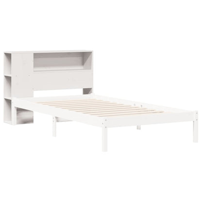 vidaXL Headboard with Storage White 75 cm Solid Wood Pine