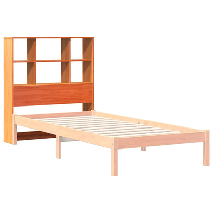 vidaXL Headboard with Storage Wax Brown 75 cm Solid Wood Pine