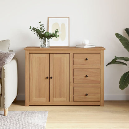 vidaXL Sideboard with Drawers PANAMA 112x40x80 cm Solid Wood Pine