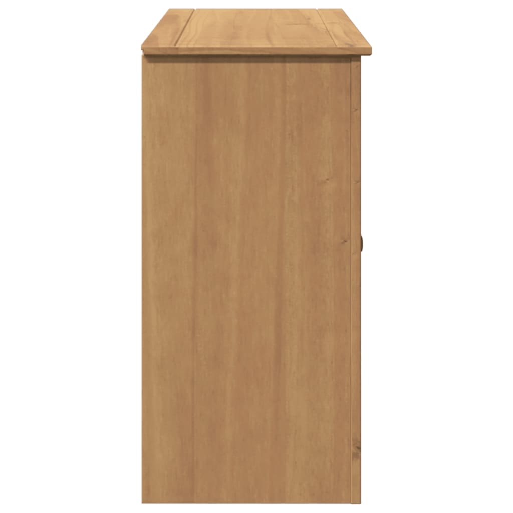 vidaXL Sideboard with Drawers PANAMA 112x40x80 cm Solid Wood Pine
