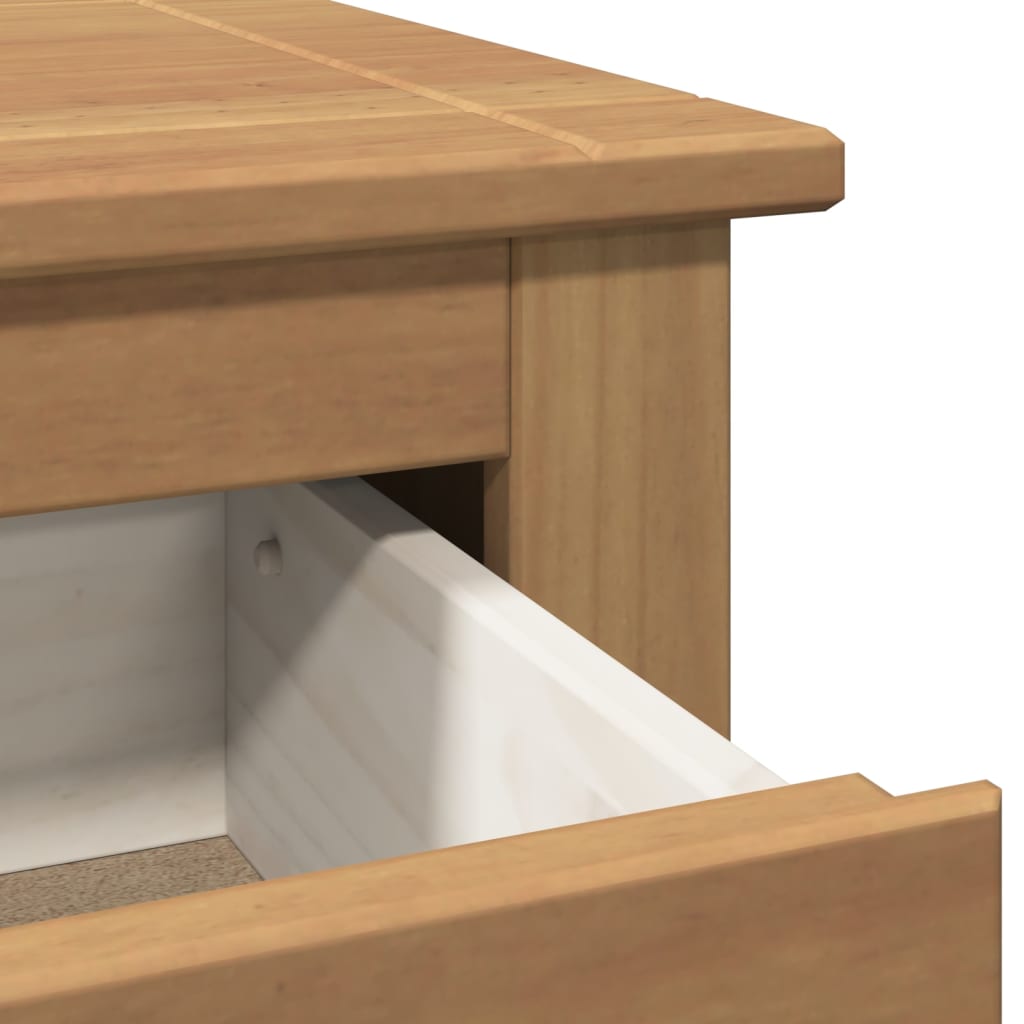 vidaXL Sideboard with Drawers PANAMA 112x40x80 cm Solid Wood Pine