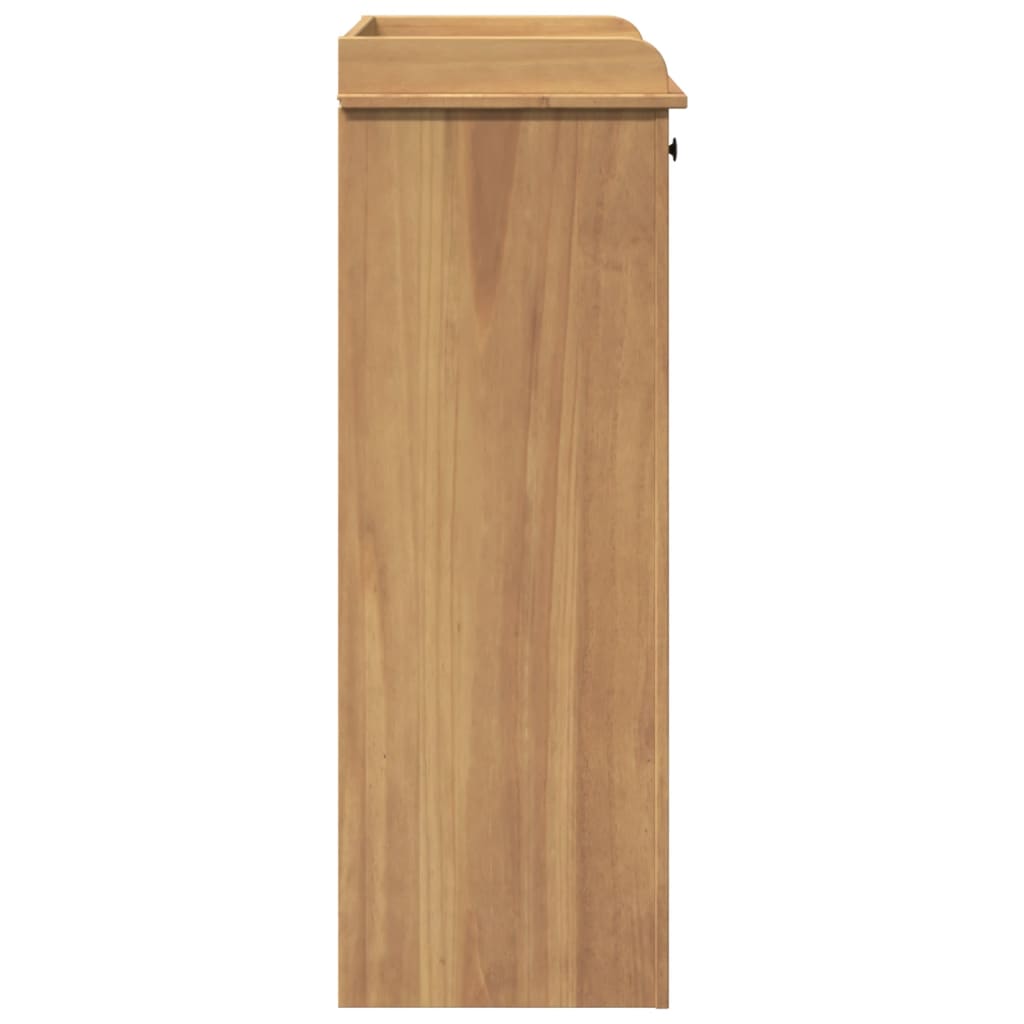 vidaXL Wine Cabinet PANAMA 57x40x111.5 cm Solid Wood Pine