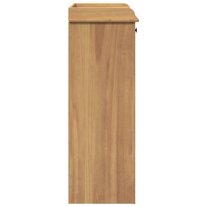 vidaXL Wine Cabinet PANAMA 57x40x111.5 cm Solid Wood Pine