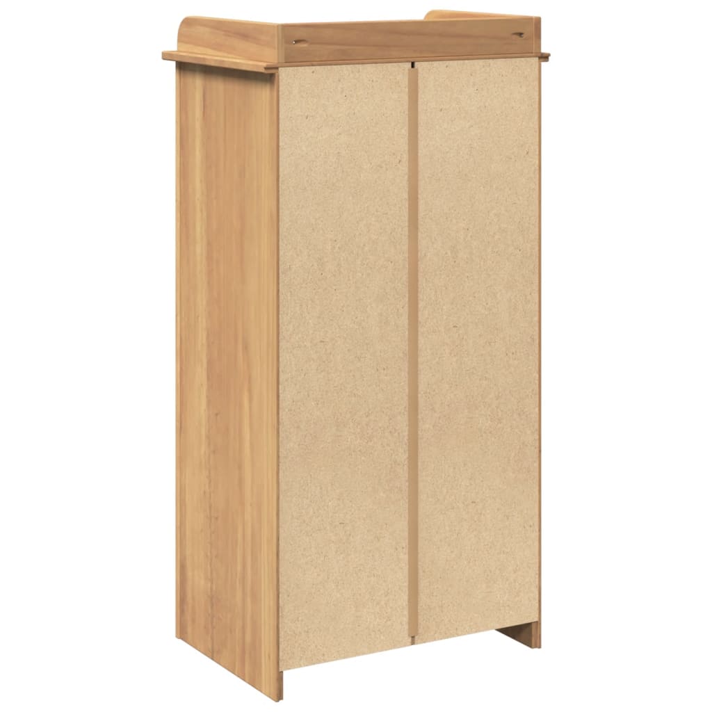vidaXL Wine Cabinet PANAMA 57x40x111.5 cm Solid Wood Pine