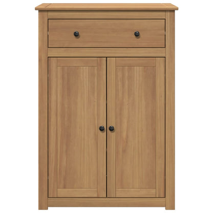 vidaXL Shoe Cabinet PANAMA 80x40x114 cm Solid Wood Pine