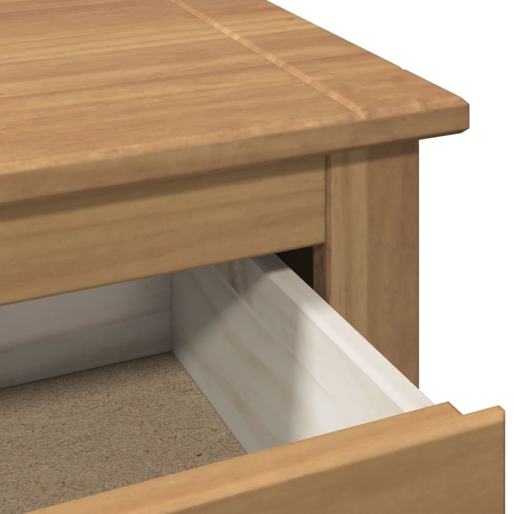 vidaXL Shoe Cabinet PANAMA 80x40x114 cm Solid Wood Pine