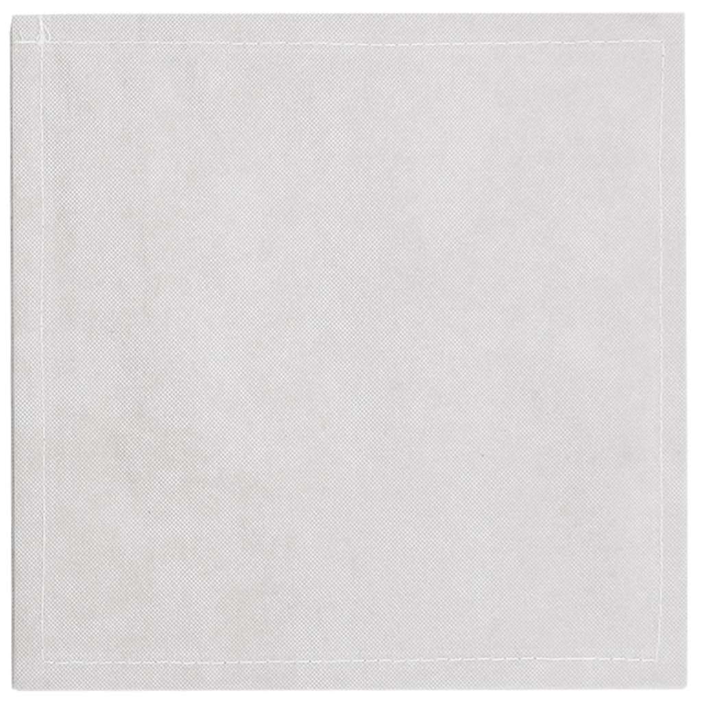 vidaXL Foldable Storage Boxes 4 pcs Cream 32x32x32 cm Non-woven Fabric