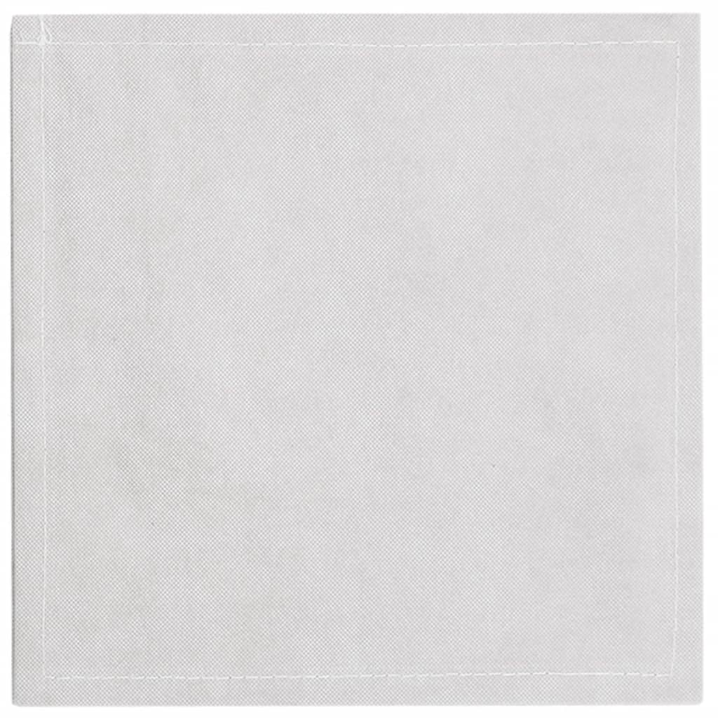 vidaXL Foldable Storage Boxes 10 pcs Cream 32x32x32 cm Non-woven Fabric