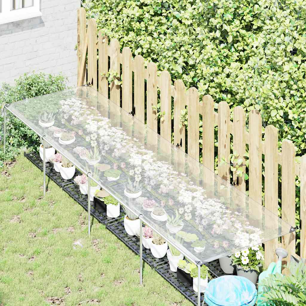 vidaXL Plant Cover | Clear and black